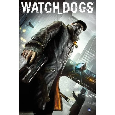 Watch Dogs Cover - Maxi Poster - 61 x 91.5cm Afbeelding 1