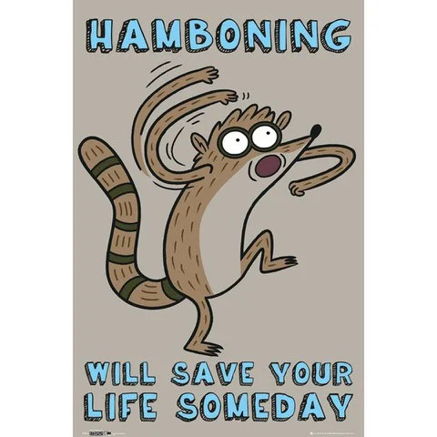 Regular Show Hamboning - Maxi Poster - 61 x 91.5cm Afbeelding 1