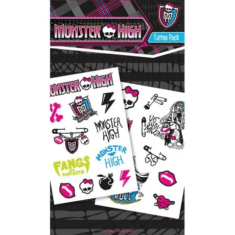 Monster High Symbols - Tattoo Pack Afbeelding 1