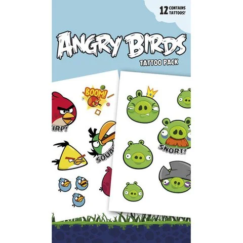 Angry Birds Characters - Tattoo Pack Afbeelding 1