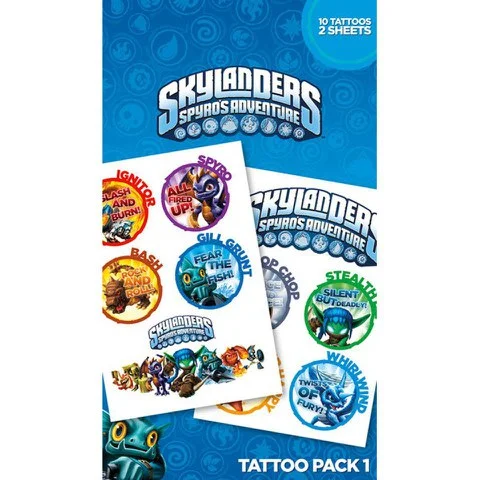 Skylanders Characters - Tattoo Pack Afbeelding 1