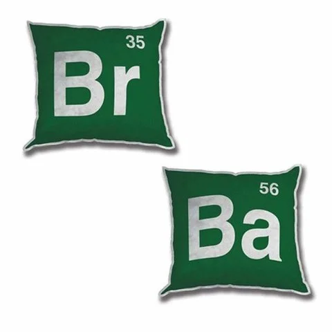 Breaking Bad Logo 12 Inch Plush Pillows Afbeelding 1