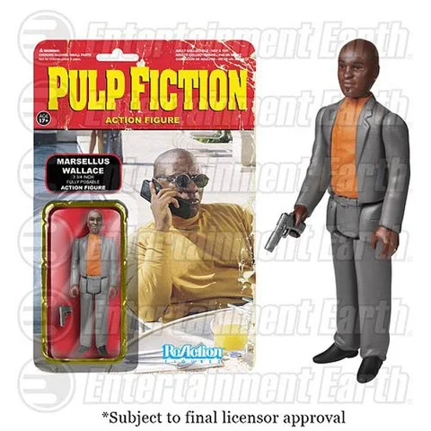 ReAction Pulp Fiction Marsellus Wallace 3 3/4 Inch Action Figure Afbeelding 1