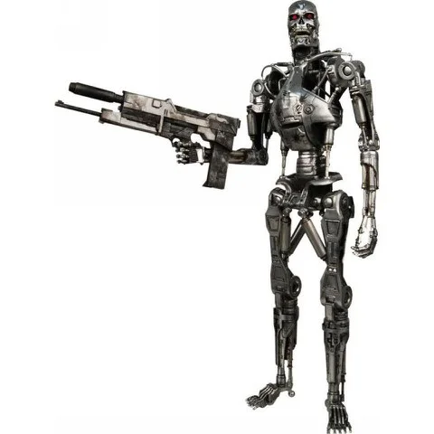 NECA Terminator Endoskeleton With Light Up Eyes 18 Inch Figure Afbeelding 1