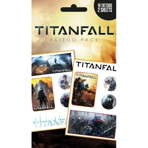 Titanfall Mix - Tattoo Pack - 10 x 17cm Afbeelding 1