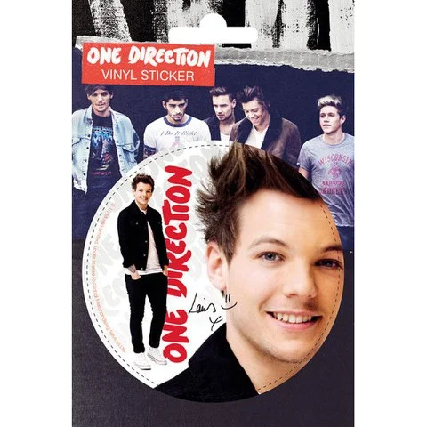 One Direction Louis Tomlinson - Vinyl Sticker - 10 x 15cm Afbeelding 1