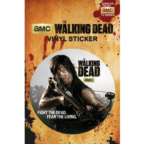 The Walking Dead Daryl Dixon - Vinyl Sticker - 10 x 15cm Afbeelding 1