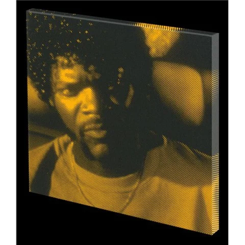 Pulp Fiction - Jules - Samuel L Jackson - Canvas Art Print Afbeelding 1