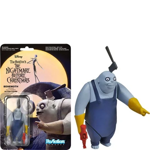 ReAction The Nightmare Before Christmas - Behemoth - 3 3/4"" Action Figure Afbeelding 1