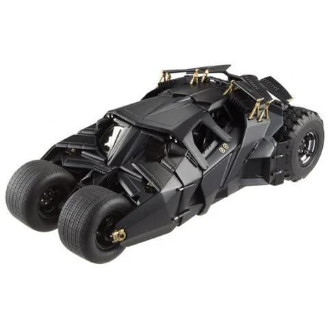 Hot Wheels Elite One The Dark Knight Batmobile 1:50 Scale Model Afbeelding 1