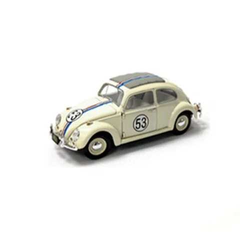 Hot Wheels Elite Herbie Goes To Monte Carlo 1:18 Scale Model Afbeelding 1