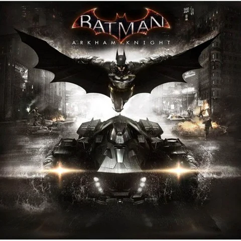 Hot Wheels Elite Batman Arkham Knight Batmobile 1:43 Scale Model Afbeelding 1