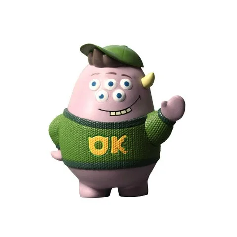 Hot Toys Cosbaby Monsters University Squishy 3 Inch Figure Afbeelding 1