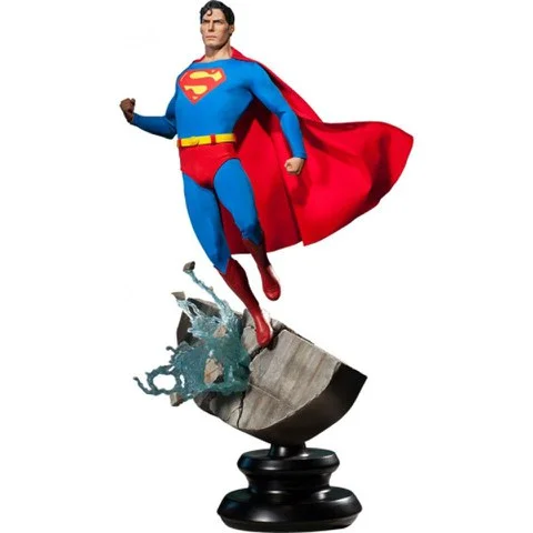 Sideshow Collectibles DC Comics Superman Christopher Reeve Statue Afbeelding 1