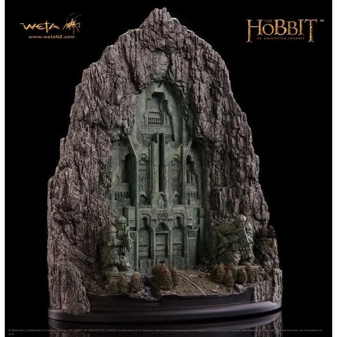 Weta The Hobbit An Unexpected Journey - Front Gate To Erebor - Statue Afbeelding 1
