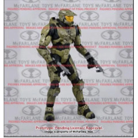 Halo 2 Master Chief Action Figure Afbeelding 1