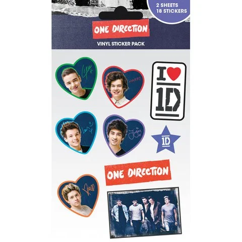 One Direction Midnight Memories Vinyl Sticker 10 x 17cm Afbeelding 1