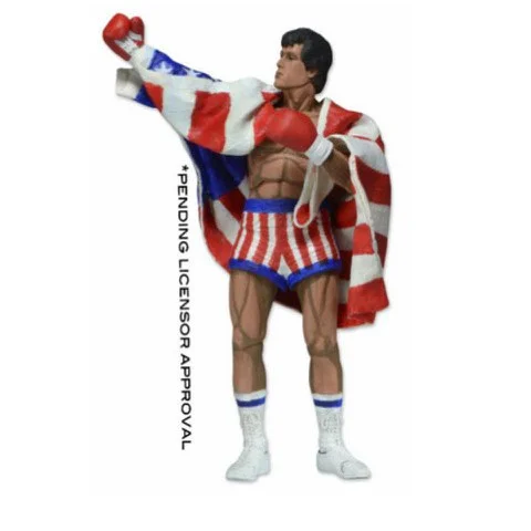 NECA Rocky Classic Video Game Appearance Limited Edition 7 Inch Action Figure Afbeelding 1