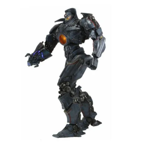 NECA Pacific Rim Gipsy Danger With Light Up Plasma Cannon Arm 18 Inch Action Figure Afbeelding 1