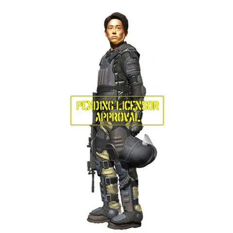 Gentle Giant The Walking Dead Glenn In Riot Gear Limited Edition Statue Afbeelding 1
