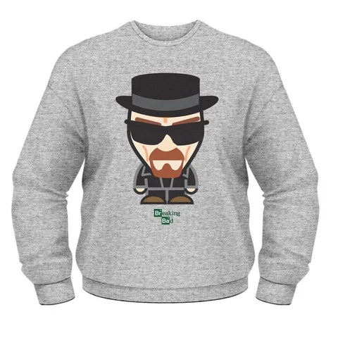 Breaking Bad Sweatshirt - Heisenberg Minion - S - Grijs Afbeelding 1