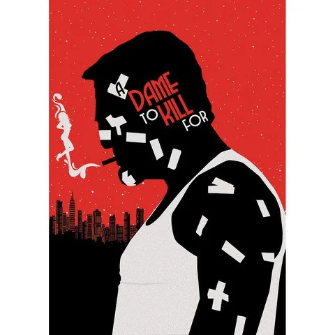 Sin City: A Dame To Kill For - Gesigneerde en Genummerde Giclee Print - A2 (Beperkte Oplage: Slechts 50 Verkrijgbaar) Afbeelding 1
