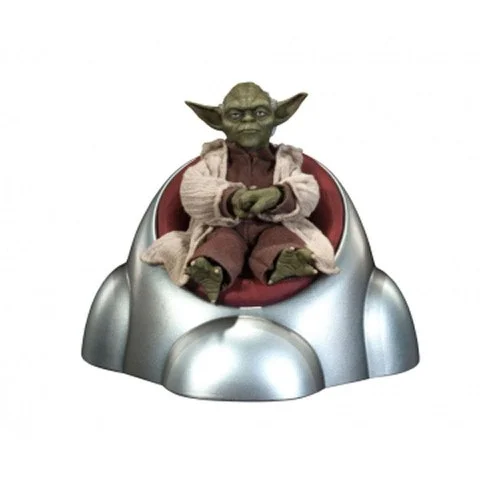 Sideshow Collectibles Star Wars Yoda: Jedi Master In Chair 1:6 Scale Figure Afbeelding 1