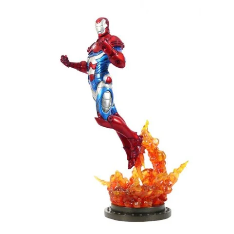 Sideshow Collectibles Marvel Iron Patriot 12 Inch Statue Afbeelding 1