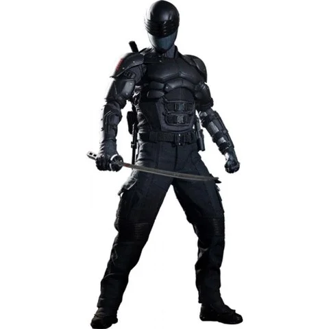 Sideshow Collectibles G.I. Joe: Retaliation Snake Eyes Hot Toy 1:6 Scale Figure Afbeelding 1