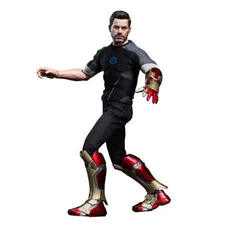 Hot Toys Iron Man 3 Tony Stark 1:6 Scale Figure Afbeelding 1