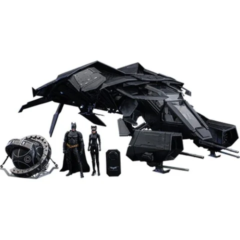 Hot Toys DC Comics The Bat Deluxe MMS Compact Series Collectible 1:12 Scale Set Afbeelding 1