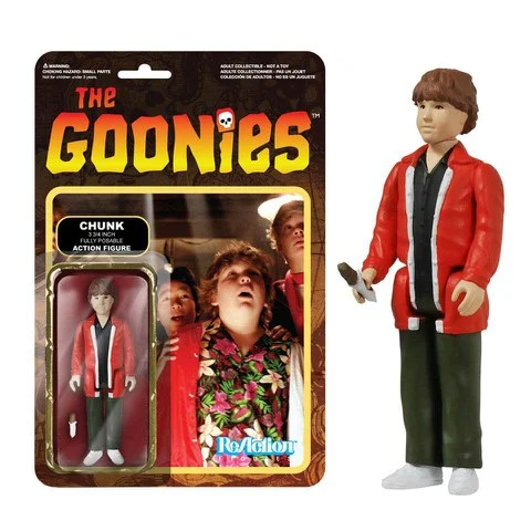 ReAction The Goonies Chunk 3 3/4 Inch Action Figure Afbeelding 1