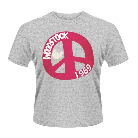 Woodstock Men's T-Shirt - 1969 - S - Grijs Afbeelding 1