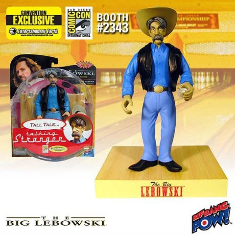 Big Lebowski Talking Stranger Figure - EE SDCC Exclusive Afbeelding 1
