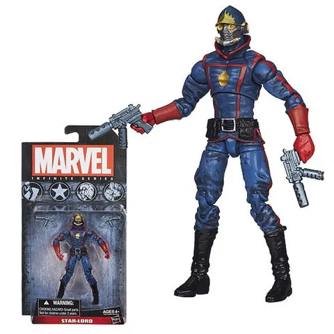 Marvel Infinite Series Star-Lord 3 3/4-Inch Action Figure Afbeelding 1