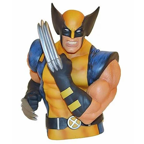 Marvel Wolverine Bust Bank Afbeelding 1