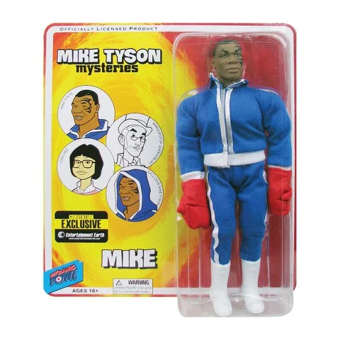 Mike Tyson Mysteries Mike Tyson 8 Inch Figure Convention Exclusive Afbeelding 1
