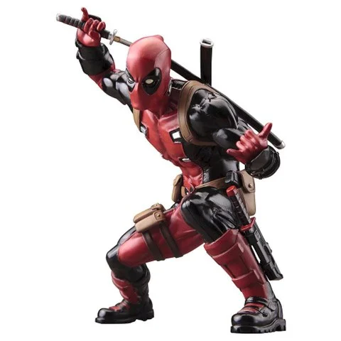 Kotobukiya Marvel Deadpool ArtFX+ 1:0 Scale Statue Afbeelding 1