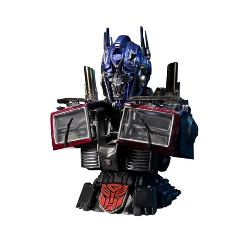 Sideshow Collectibles Transformers Optimus Prime Dark of the Moon Battle Version Bust Afbeelding 1