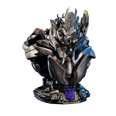 Sideshow Collectibles Transformers Megatron Revenge of the Fallen Battle Version Bust Afbeelding 1