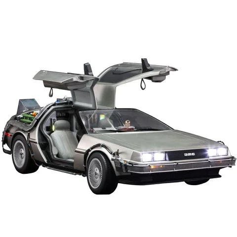 Hot Toys Back To The Future Delorean 1:6 Scale Collectible Model Afbeelding 1