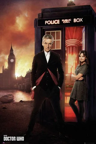 Doctor Who Series 8 Portrait - Maxi Poster - 61 x 91.5cm Afbeelding 1