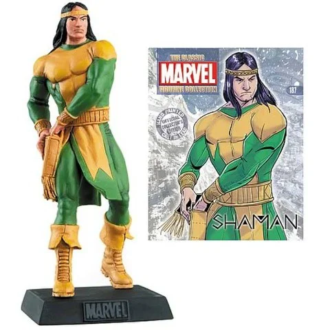 Marvel Comics Shaman Collector Magazine with Action Figure Afbeelding 1