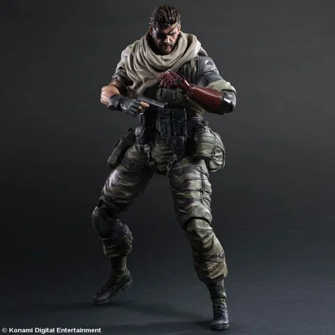 Metal Gear Solid V The Phantom Pain Play Arts Kai Venom Snake Figure Afbeelding 1