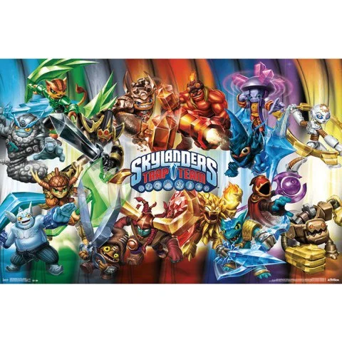 Skylanders Trap Team Goodies - Maxi Poster - 61 x 91.5cm Afbeelding 1