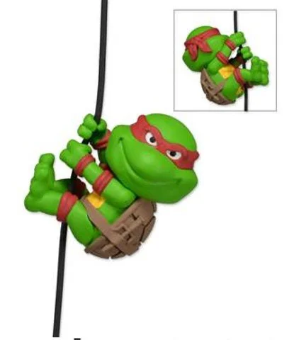 NECA Teenage Mutant Ninja Turtles Raphael 2 Inch Scaler Figure Afbeelding 1
