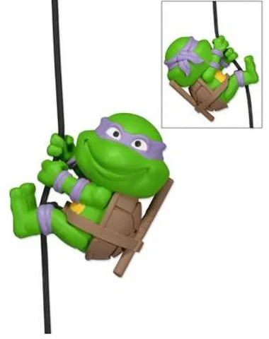 NECA Teenage Mutant Ninja Turtles Donatello 2 Inch Scaler Figure Afbeelding 1