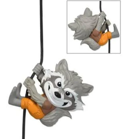 NECA Marvel Guardians of the Galaxy Rocket Raccoon 2 Inch Scaler Figure Afbeelding 1