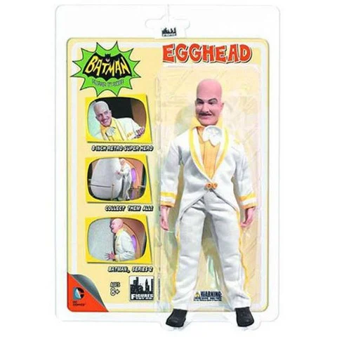 DC Comics Batman 1966 TV Series Egghead 8 Inch Action Figure Afbeelding 1