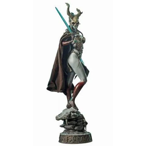 Sideshow Collectibles Court of the Dead Valkyrie of the Dead Kier Premium Format Statue Afbeelding 1